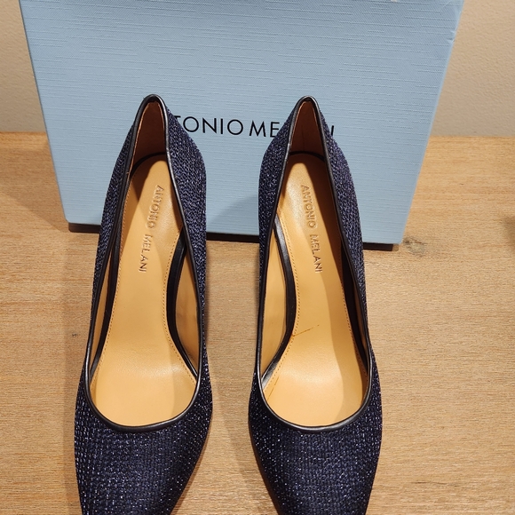 Antonio Melani Heels - Stunning in Sparkly Blue. - Picture 3 of 14